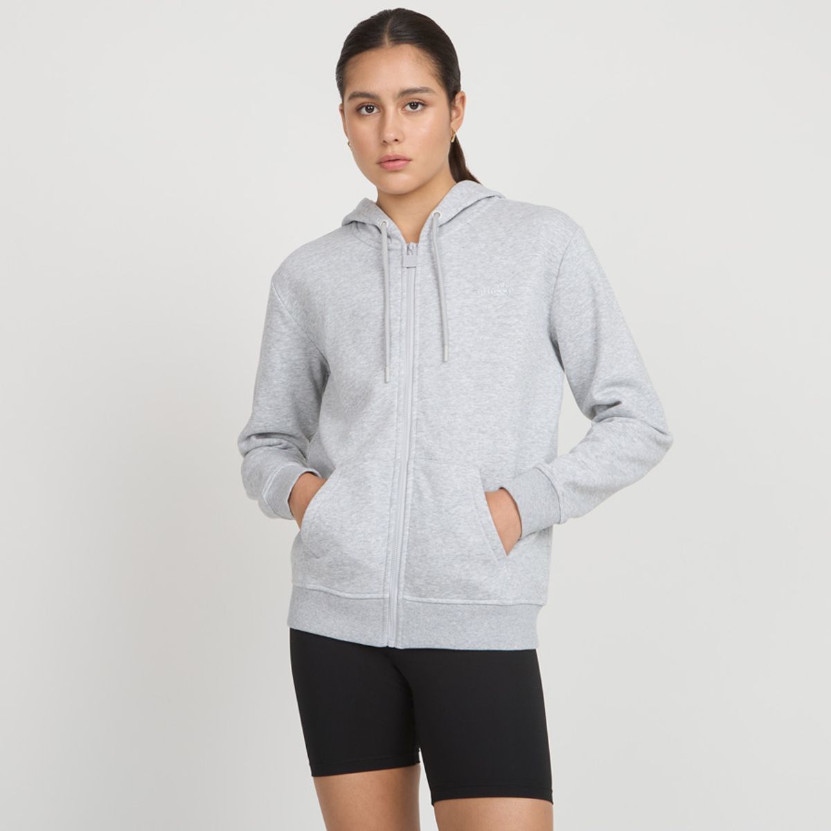 ELLESSE - POLERON MUJER ELLESSE CELESTE GRIS MELANGE