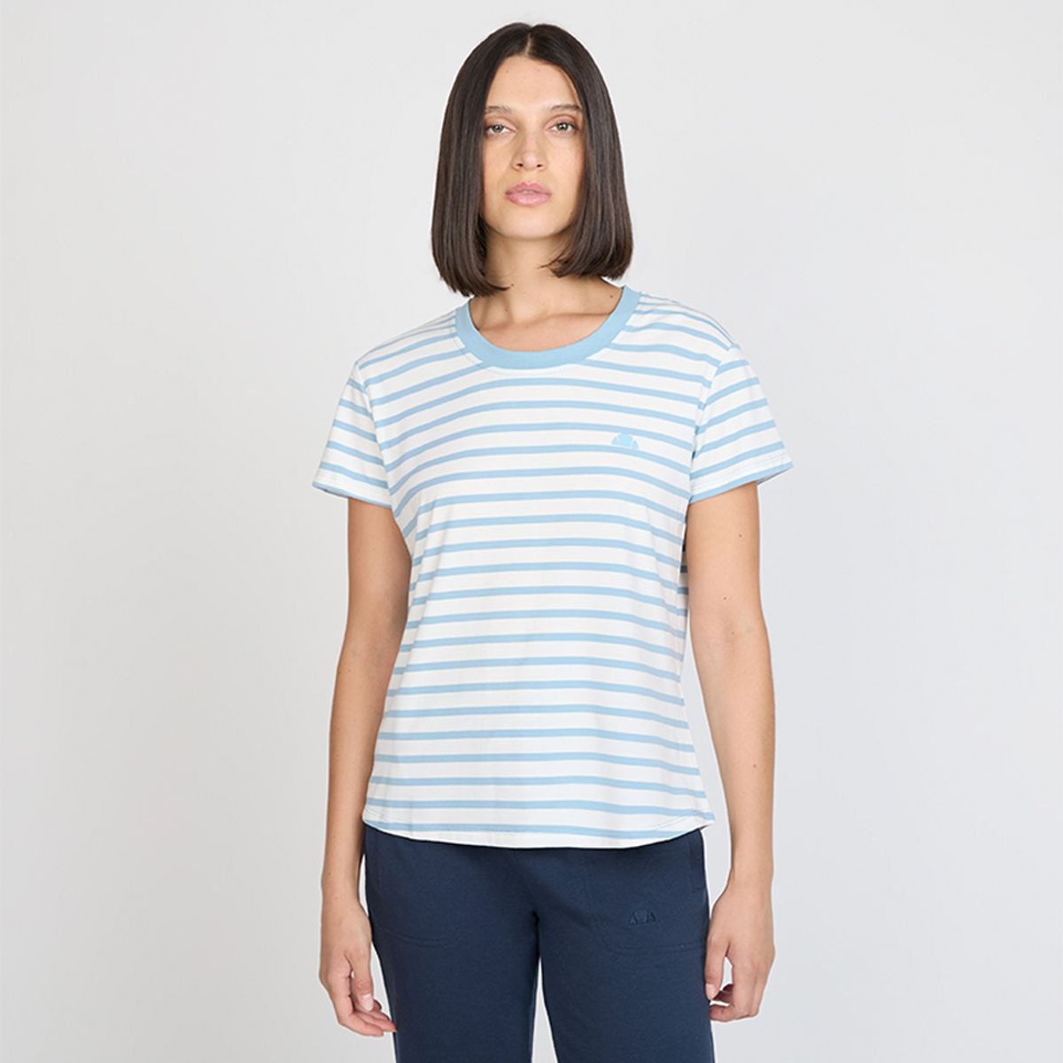 ELLESSE - POLERA MUJER ELLESSE LULU RAYAS/AZUL