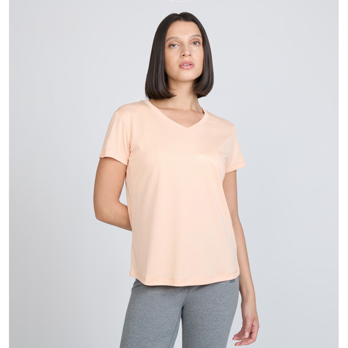 ELLESSE - POLERA MUJER ELLESSE AGATA DURAZNO