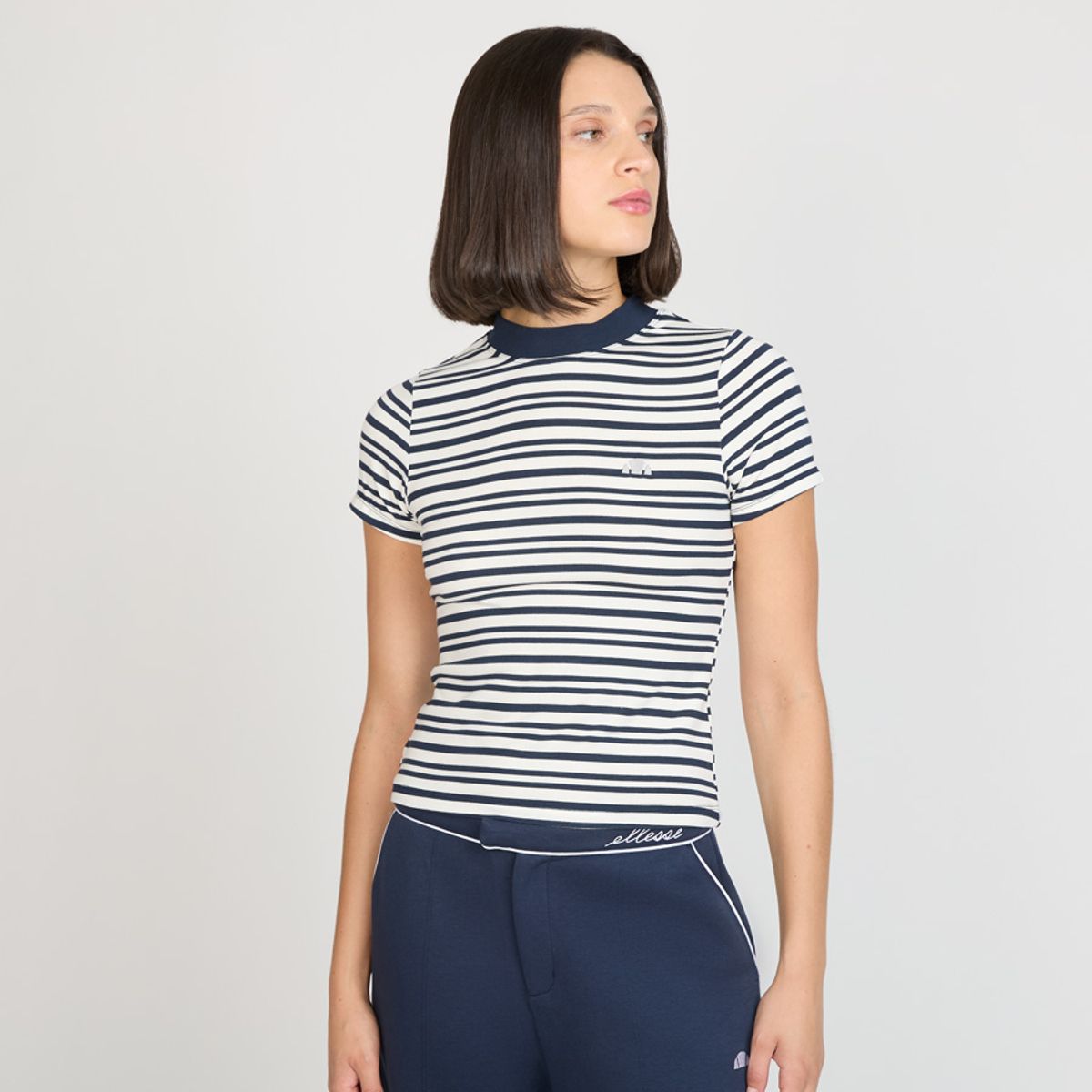 ELLESSE - POLERA MUJER ELLESSE LUPE RAYAS/AZUL