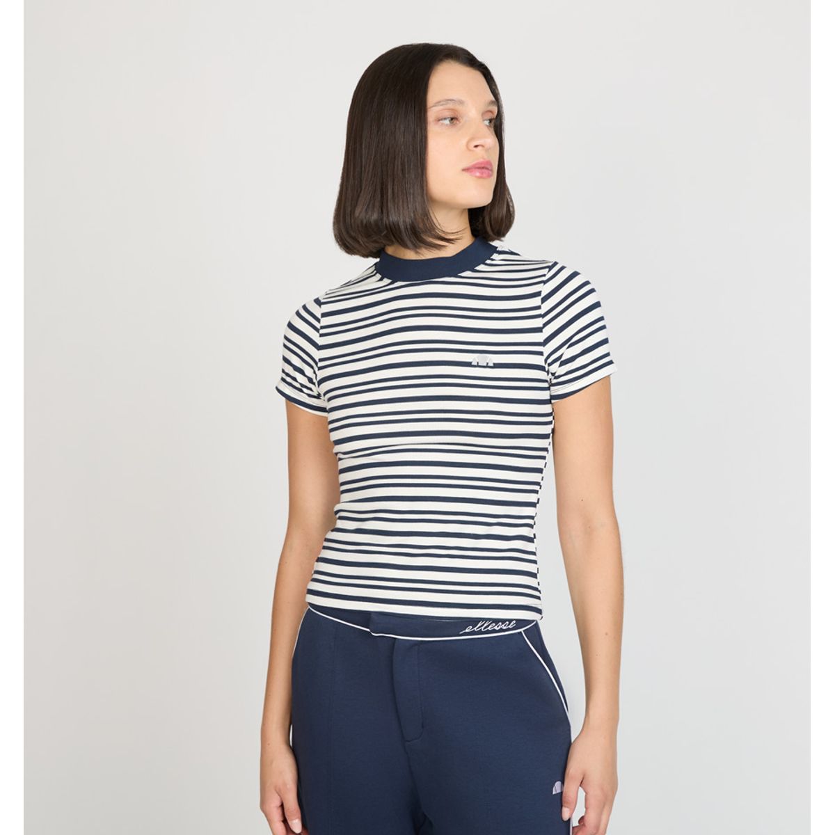 ELLESSE - POLERA MUJER ELLESSE LUPE RAYAS/AZUL