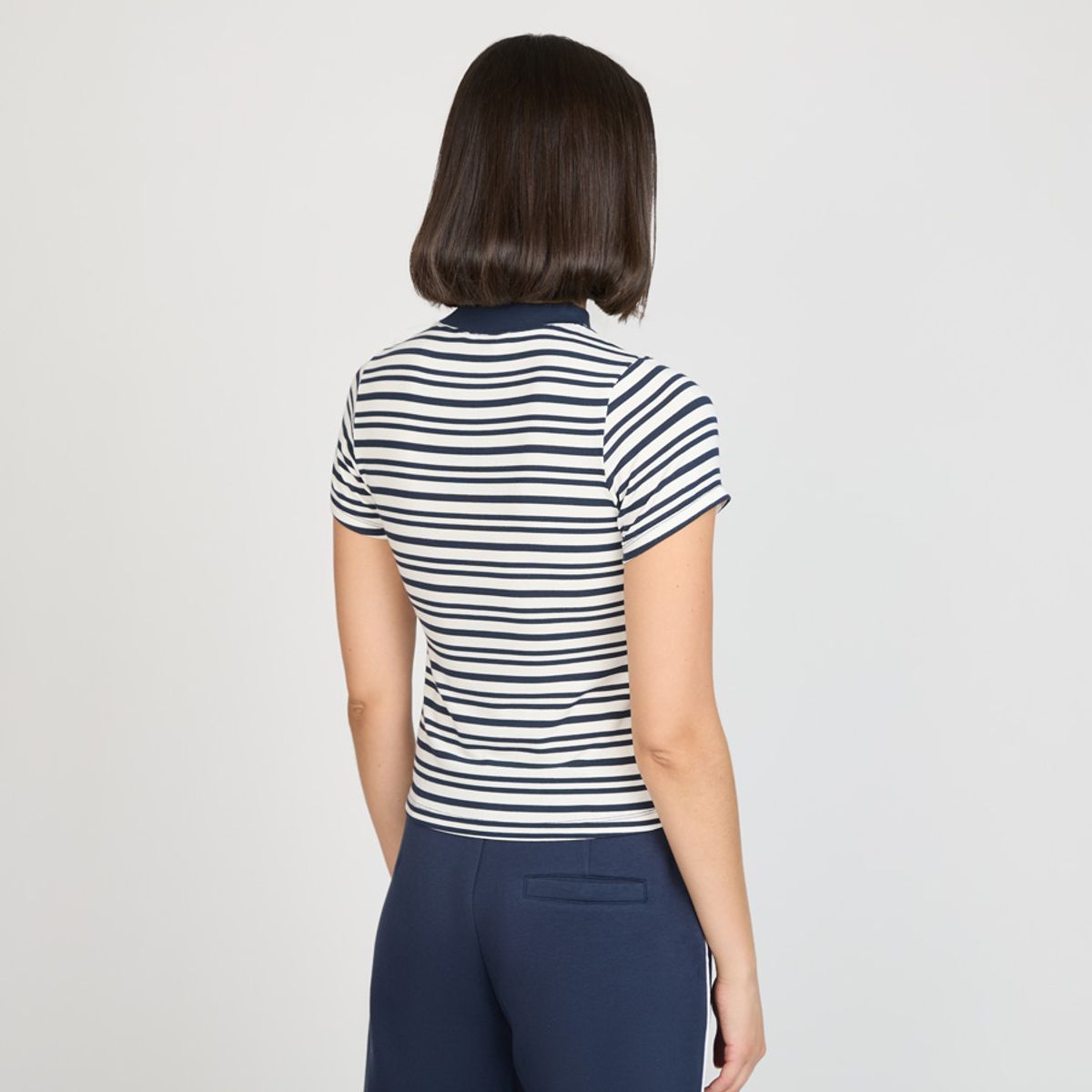 ELLESSE - POLERA MUJER ELLESSE LUPE RAYAS/AZUL