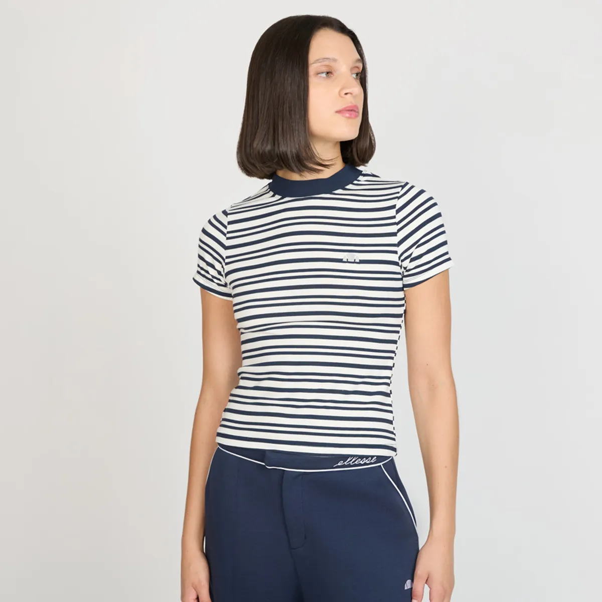 ELLESSE - POLERA MUJER ELLESSE LUPE RAYAS/AZUL