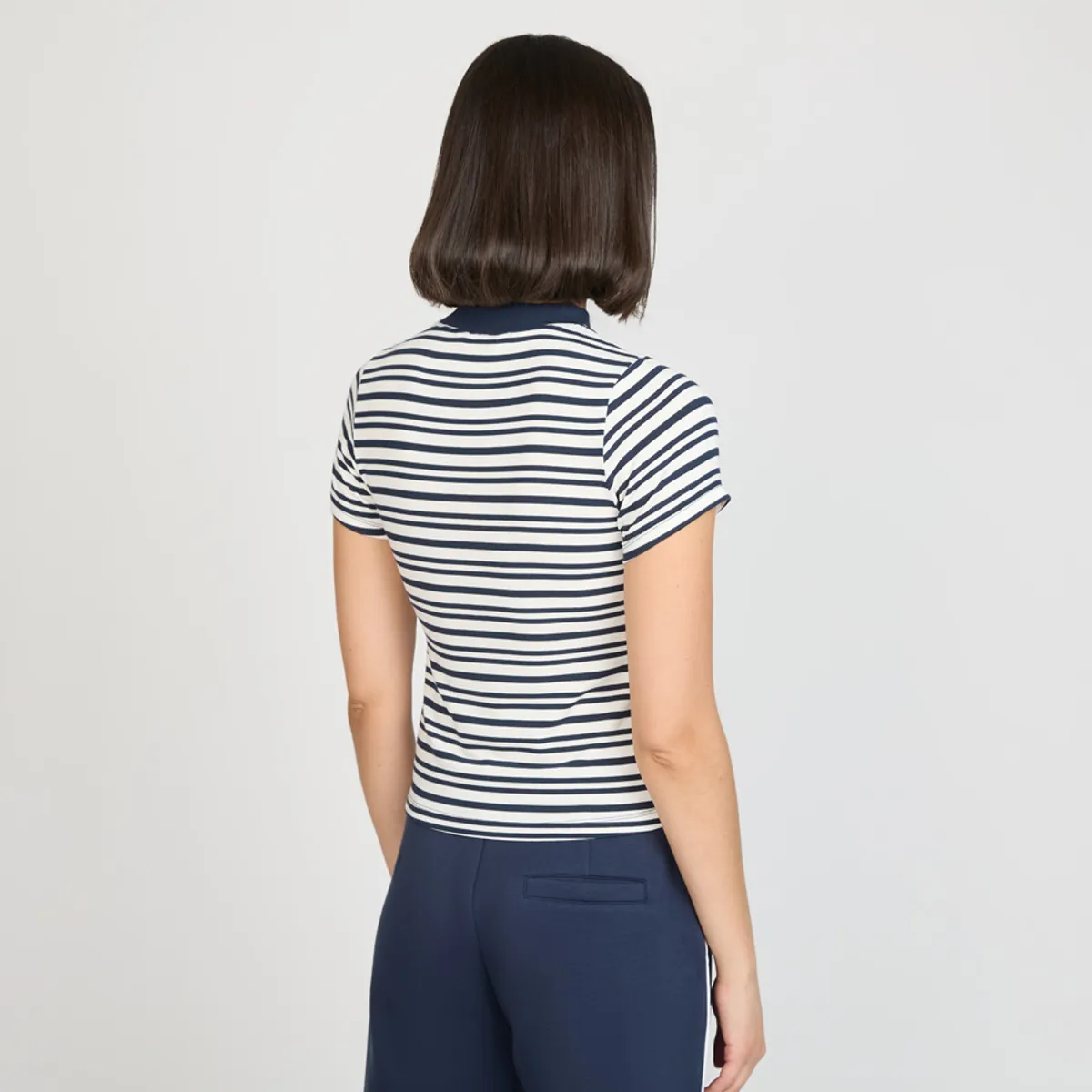ELLESSE - POLERA MUJER ELLESSE LUPE RAYAS/AZUL