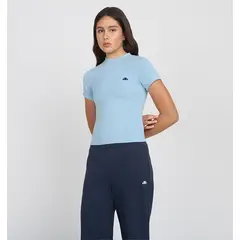 ELLESSE - POLERA MUJER LUPE CELESTE