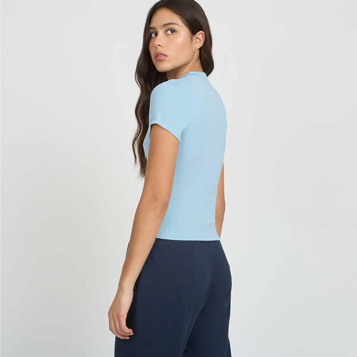 ELLESSE - POLERA MUJER ELLESSE LUPE CELESTE