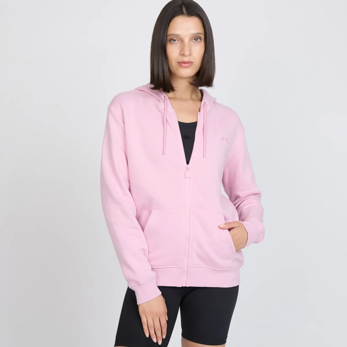 ELLESSE - POLERON MUJER ELLESSE CELESTE ROSADO