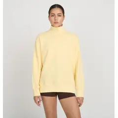 ELLESSE - POLERON MUJER MILENA AMARILLO