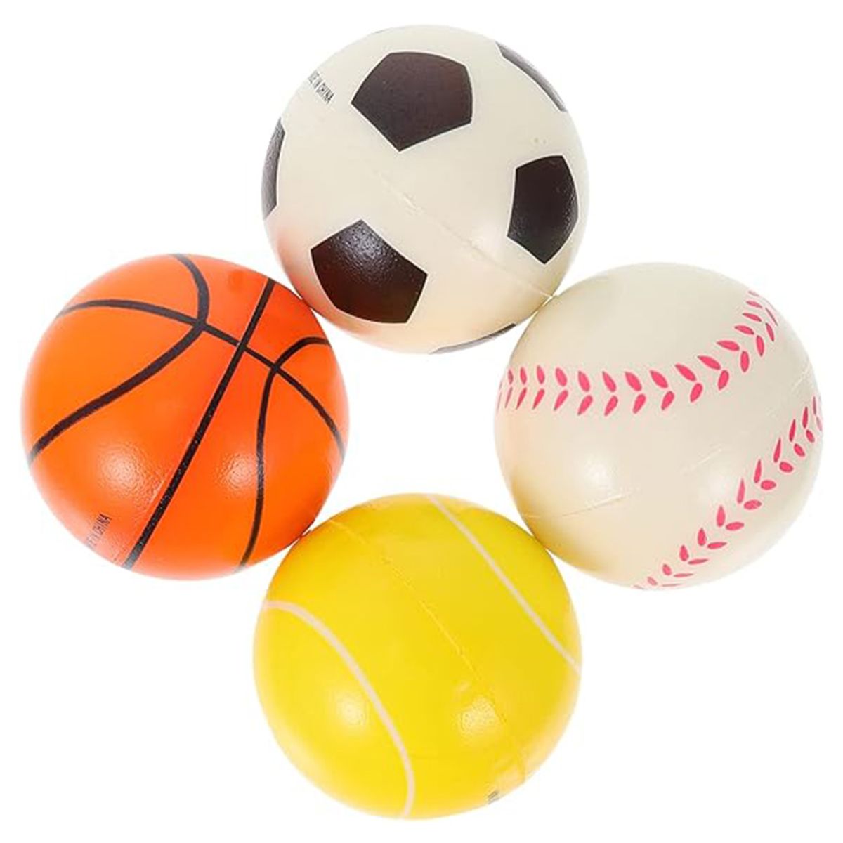 IMPOPLANET - PACK X12 PELOTAS ANTIESTRES 7CM  EJERCICIO MANUAL