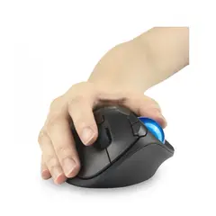 KENSINGTON - Mouse Inalámbrico Kensigton Trackball Pro Fit Ergo TB450