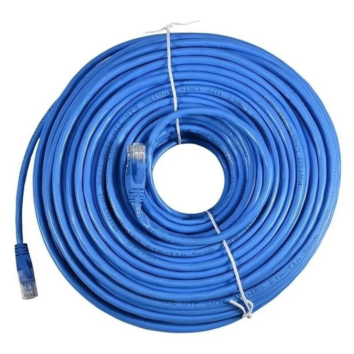 GENERICO - Cable Red Utp 20 Metros Cat 6 Armado