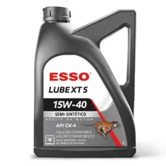GENERICO - Aceite de Motor Esso Lube XT5 15W-40 Semi-Sintético – 4 Litros