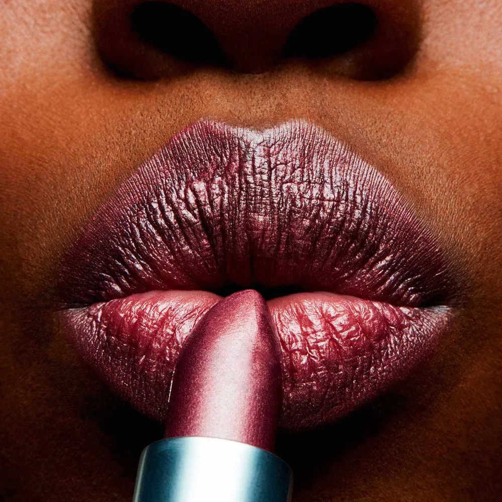 Mac Frost Lipstick Plum Dandy, foto 5