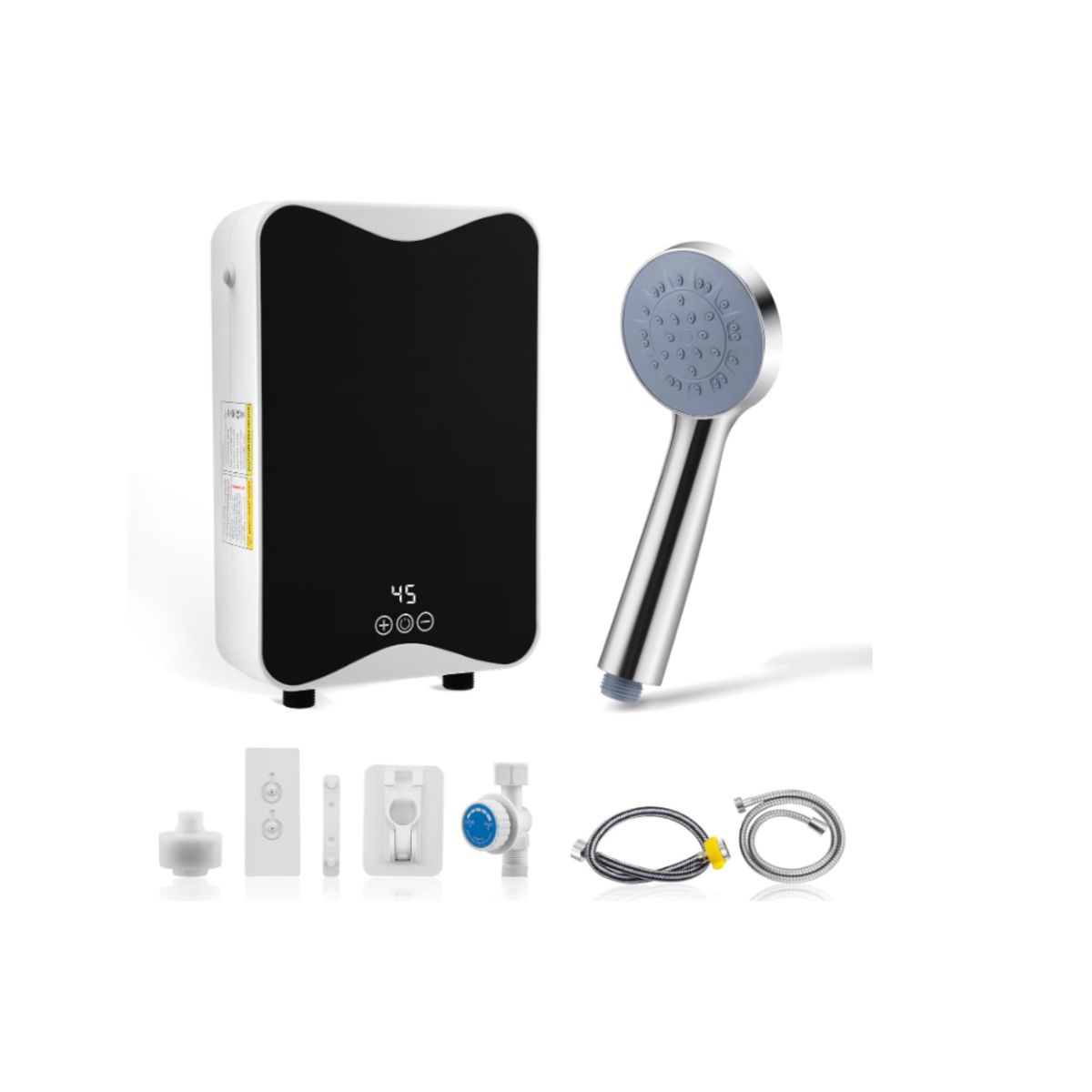 GENERICO - Mini Calentador De Agua Para Ducha Moderno Led
