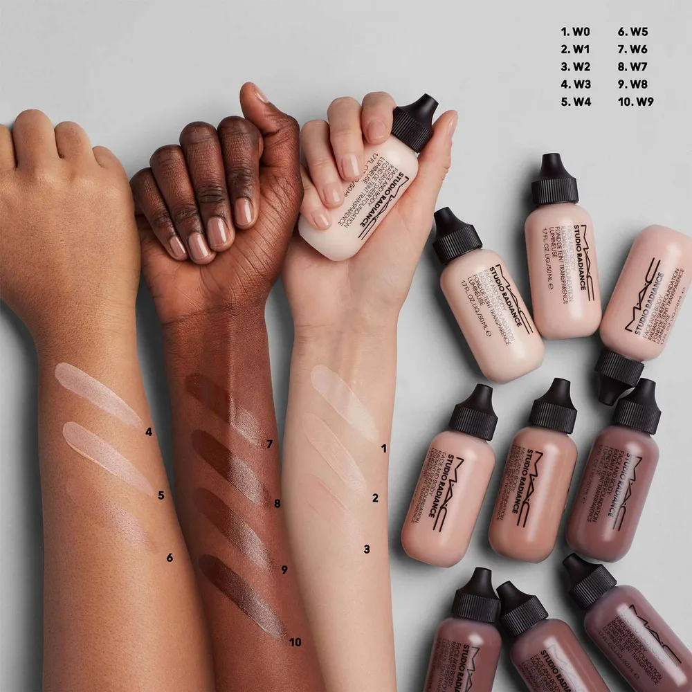 MAC Studio Radiance Face and Body Radiant Sheer Foundation W8, foto 4