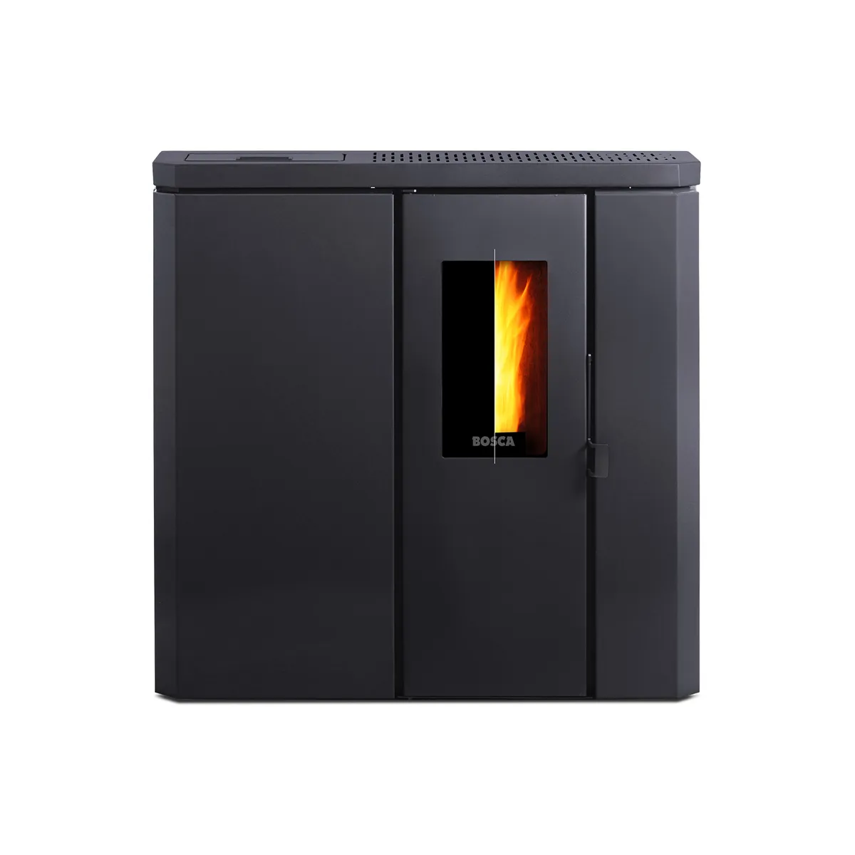 BOSCA - Calefactor Bosca a Pellet FIT+ Black Vision Charcoal