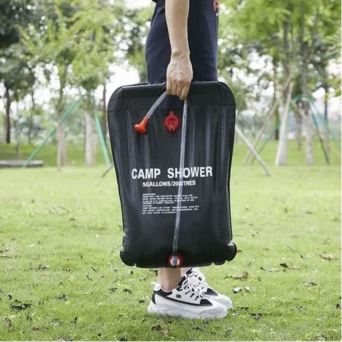 GENERICO - Ducha Portátil Camping Playa 20 L Exterior Compacta