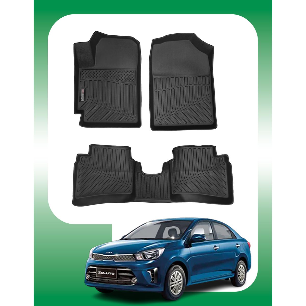 OM INDUSTRIAS PREMIUM - Piso Bandeja Calce Perfecto Kia Soluto 2019-2026