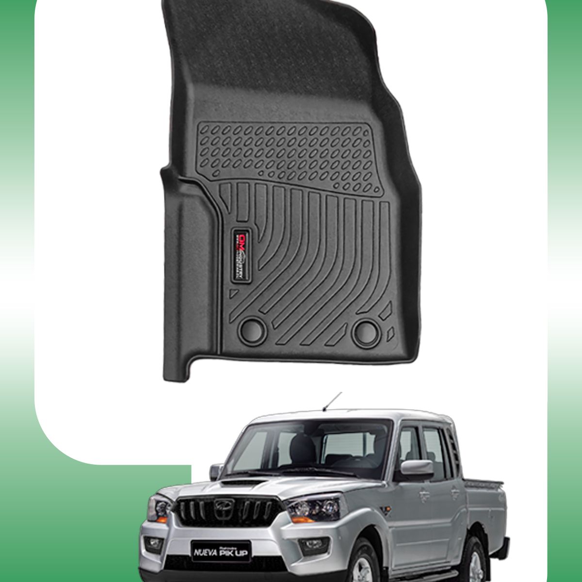 OM INDUSTRIAS PREMIUM - Piso Bandeja Calce Perfecto Mahindra Pickup 2018-2026