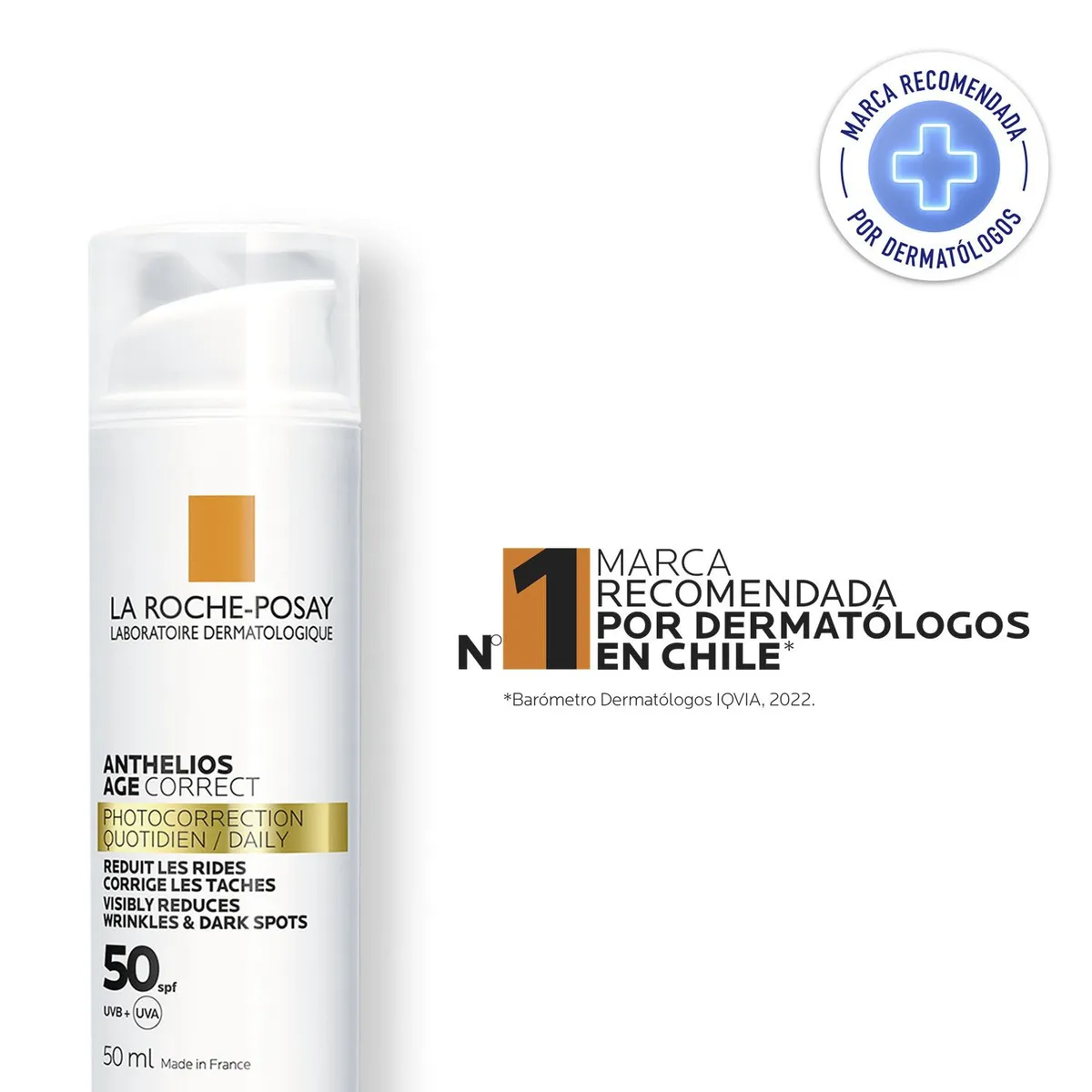 LA ROCHE POSAY - Protector Solar Facial Anthelios Age Correct FPS 50+ 50 ml La Roche Posay