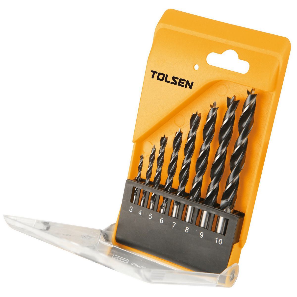 TOLSEN - Juego de Broca para madera 8 piezas Tolsen