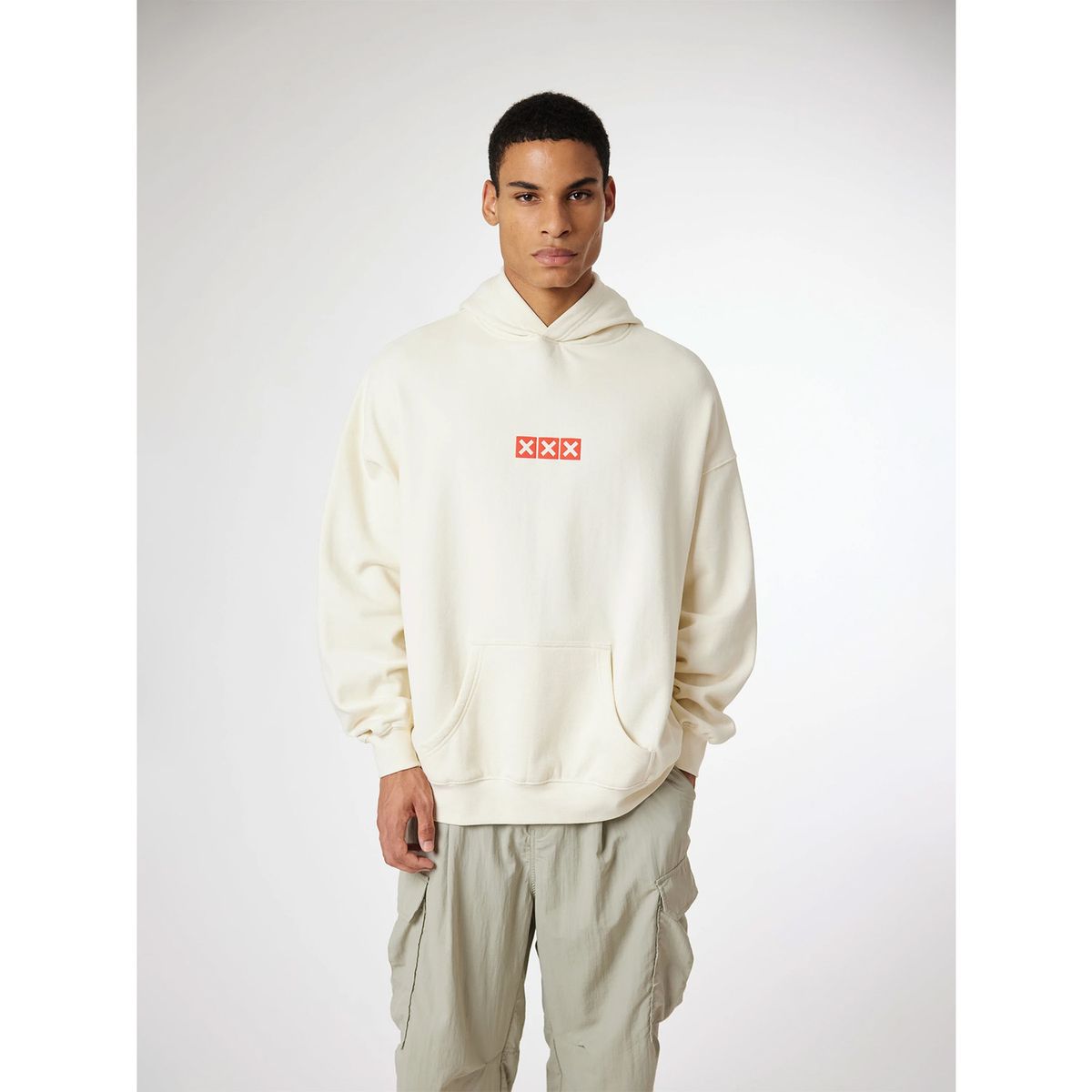 BLUE BANANA - Poleron Unisex Native Hoodie Blanco BLUE BANANA