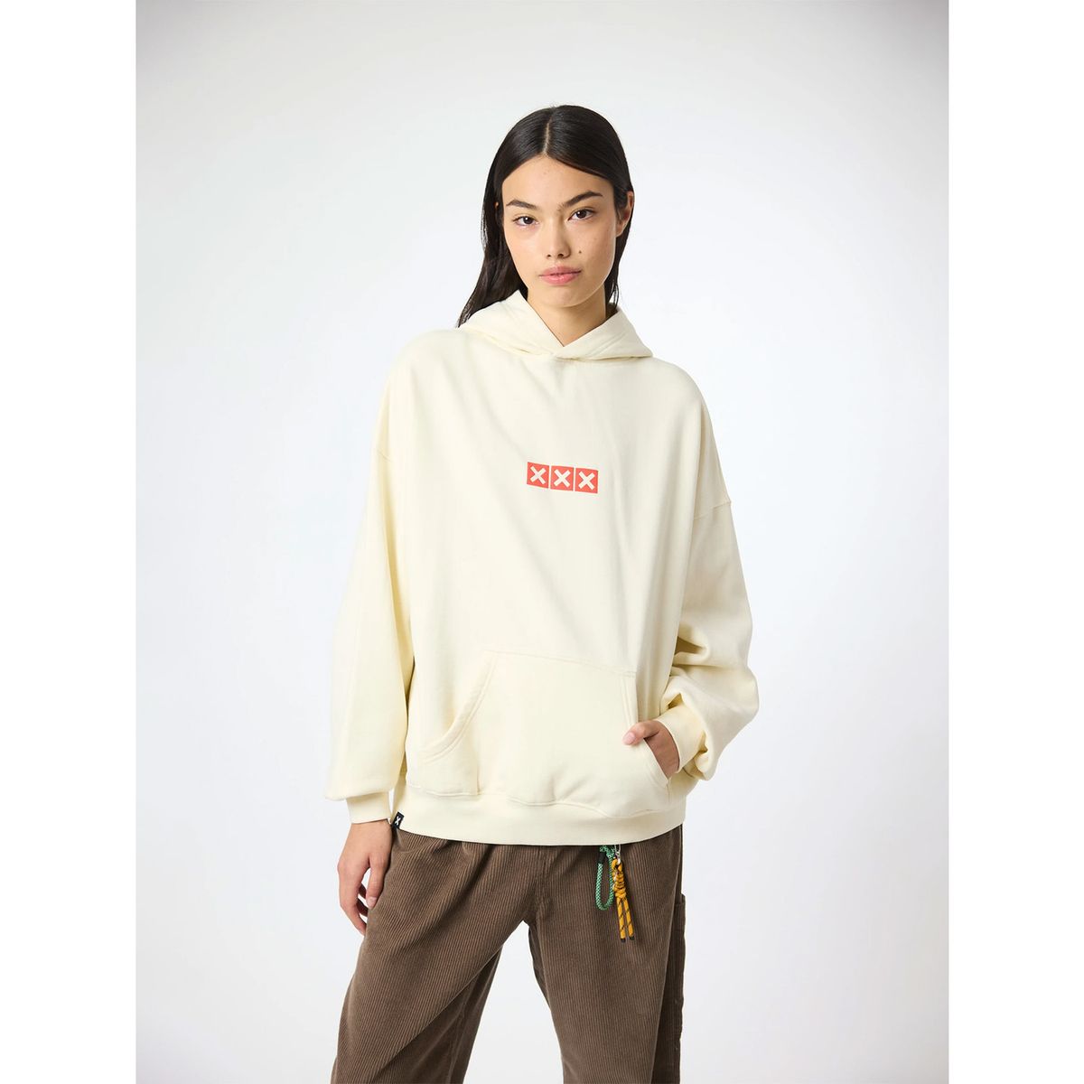 BLUE BANANA - Poleron Unisex Native Hoodie Blanco BLUE BANANA