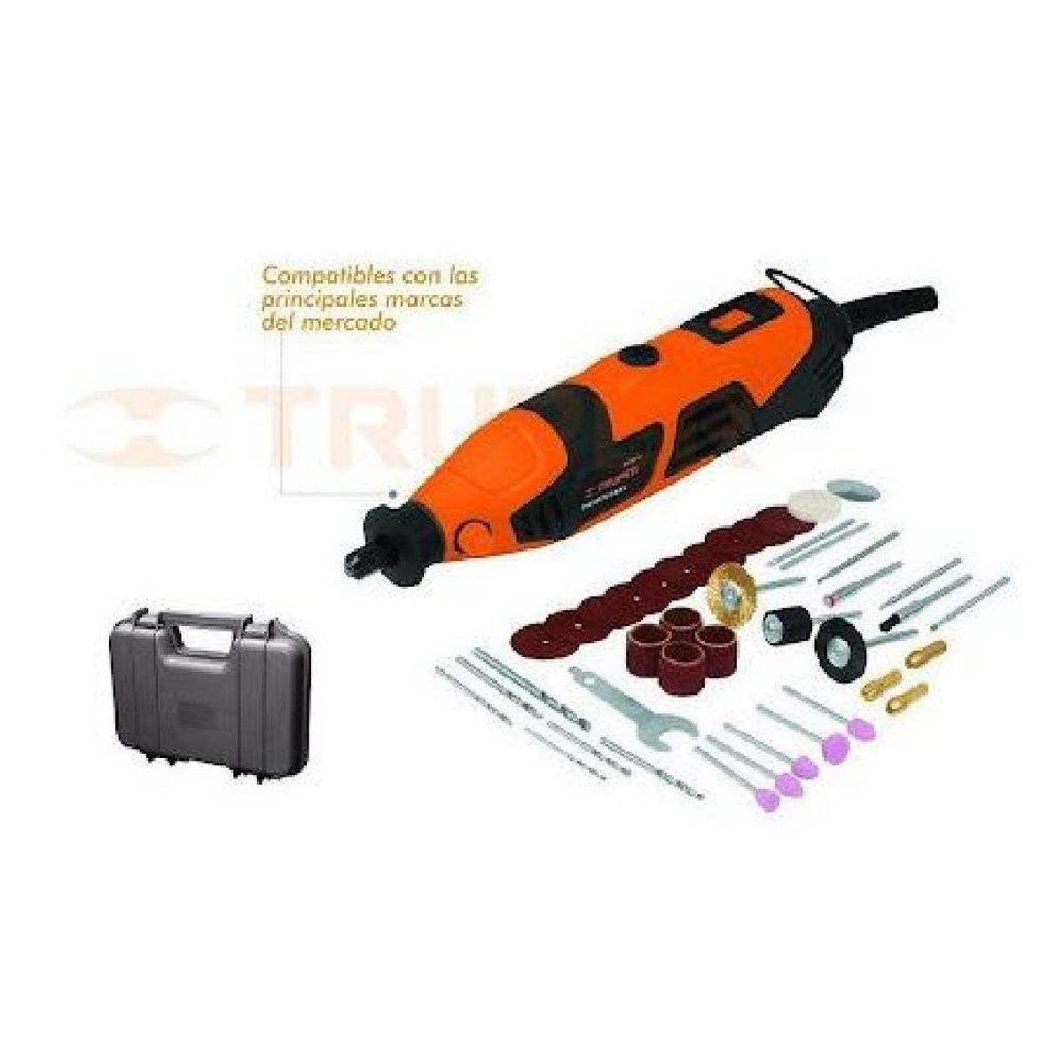 TRUPER - Dremel Herramienta Rotativa 150w Con Accs Truper