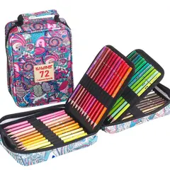 GENERICO - Juego De 72 Lapices De Colores Acuarela 4 Capas Estuche