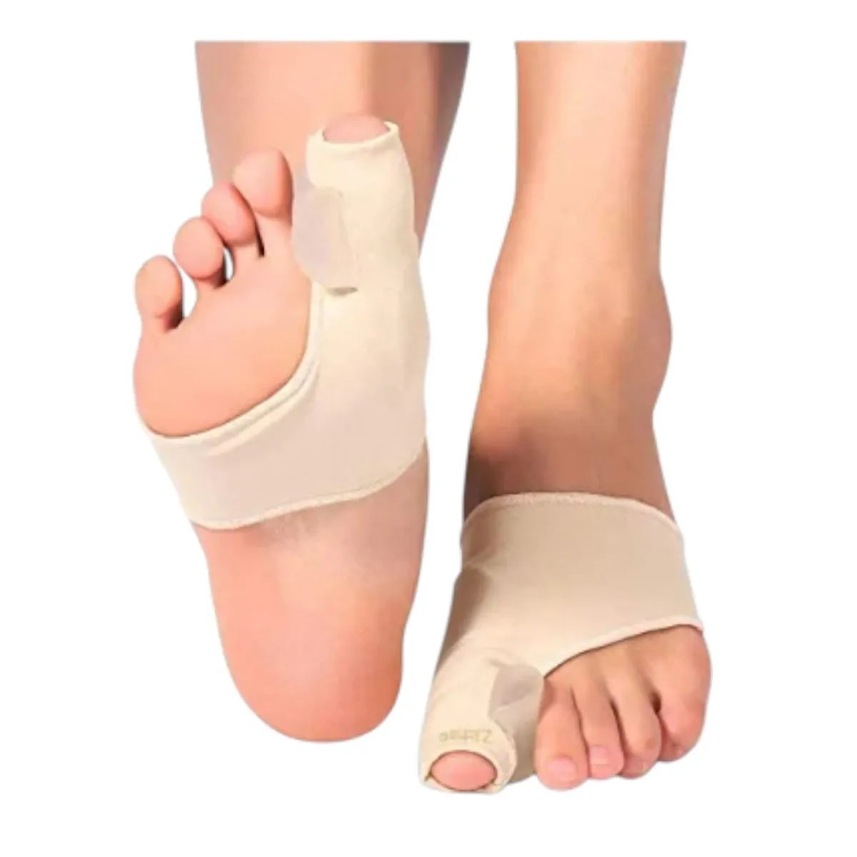 ANGELES DEL HOGAR - Corrector-protector Para Juanete Con Funda De Lycra Beige