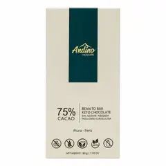 GENERICO - Andino Barra Keto 75 % Cacao 80 g