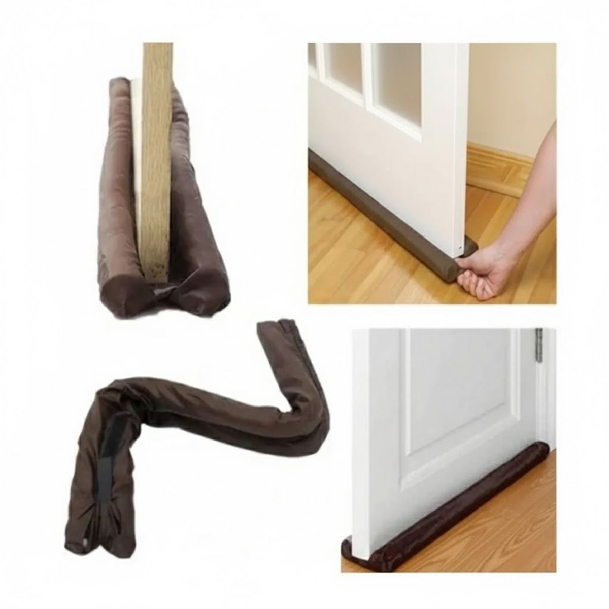 GENERICO - Protector Doble Aislante De Frío Polvo Para Puertas Ventanas  (0)