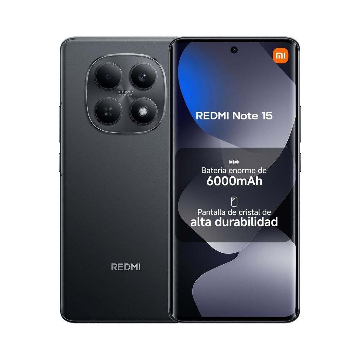 XIAOMI - Xiaomi Redmi Note 15 4G LTE 6GB + 128GB Negro