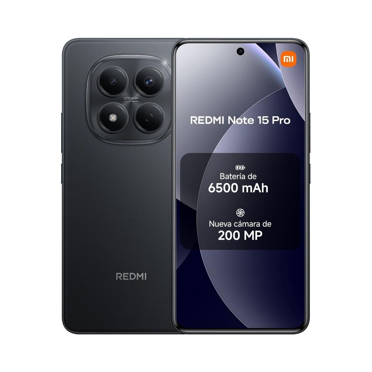XIAOMI - Xiaomi Redmi Note 15 Pro 4G 8GB + 256GB Negro