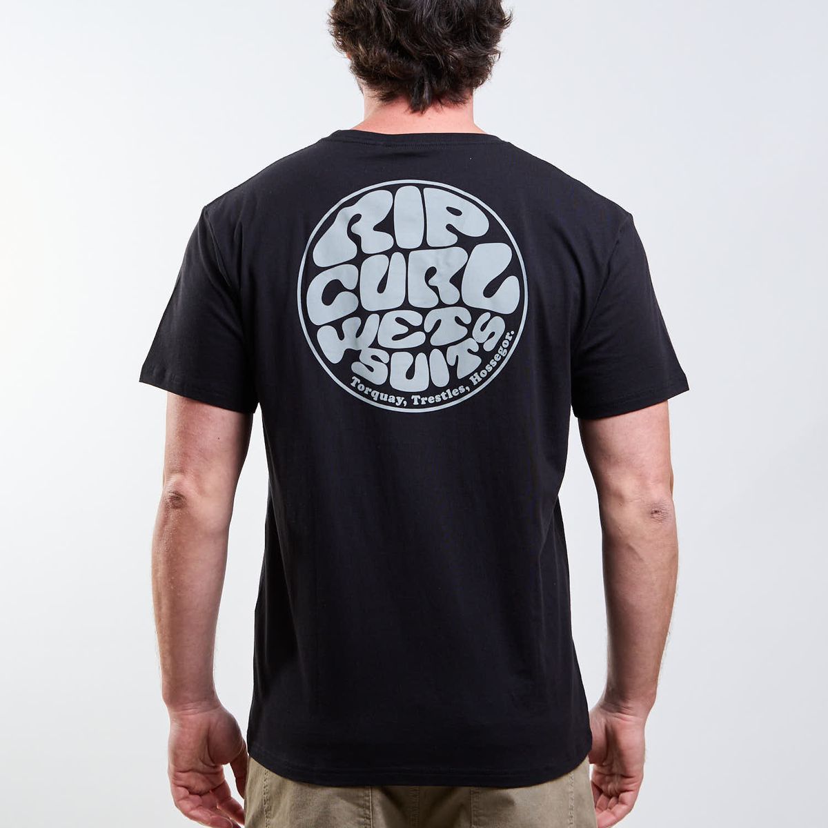 RIP CURL - Polera MC Drift Negro Hombre Rip Curl