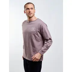 RIP CURL - Polera ML Blueway Café Hombre