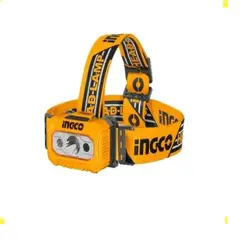 INGCO - Linterna Frontal Vincha Led Sensor De Movimiento 200 Lumenes