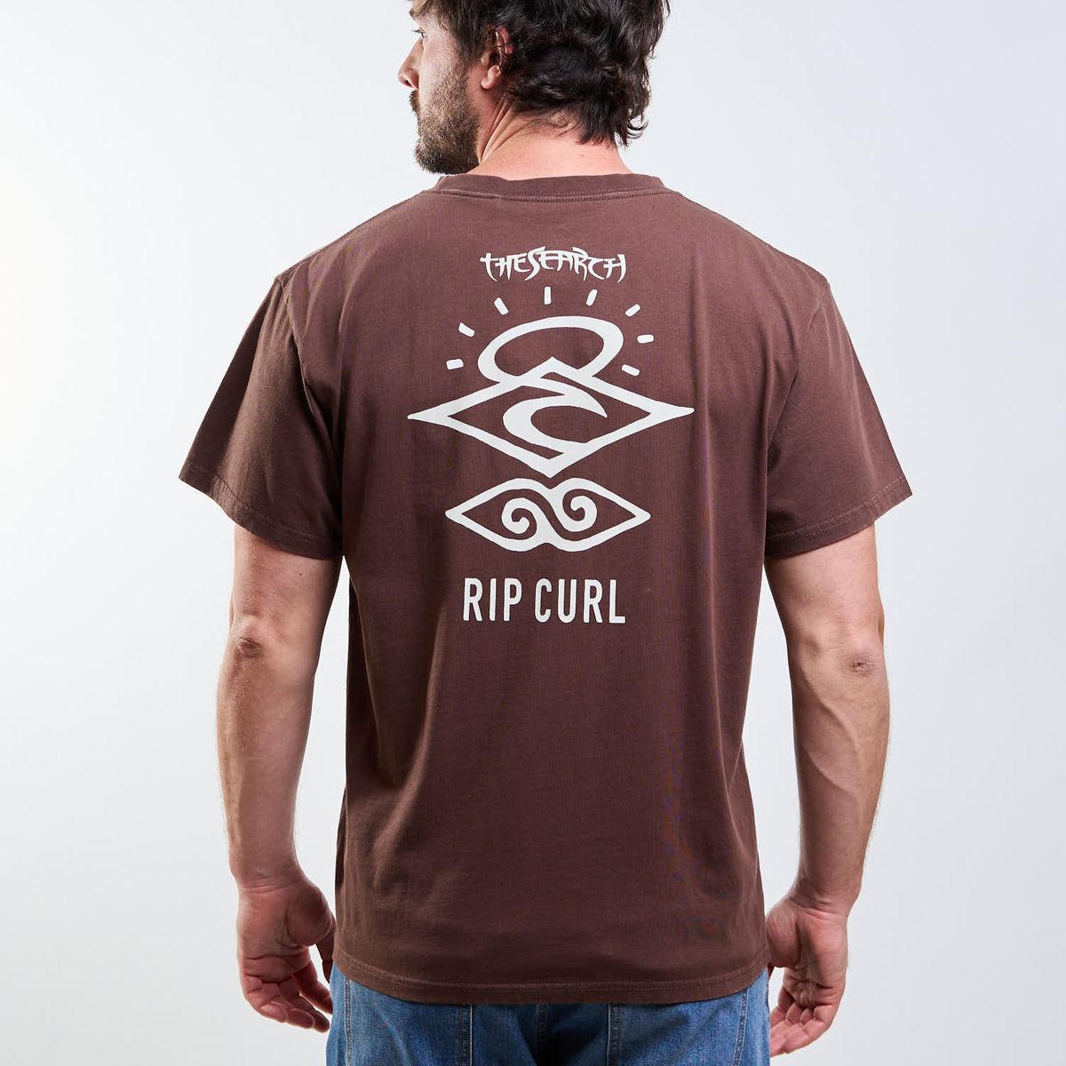 RIP CURL - Polera MC Shore Café Hombre Rip Curl