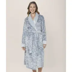 LADY GENNY - Bata Polar Fantasía - Calidez Suave Y Femenina