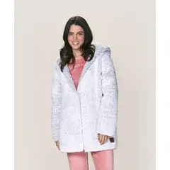 LADY GENNY - Bata Corderito - Abrigo Acogedor Para El Frío Diario