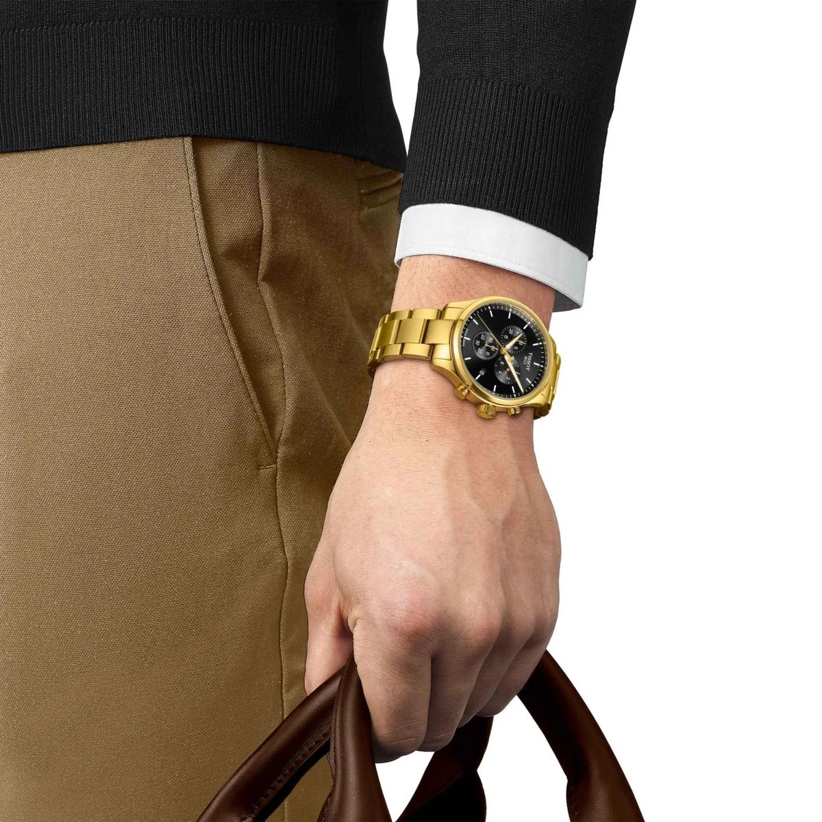 TISSOT - Reloj Tissot XL Dorado T1166173305100