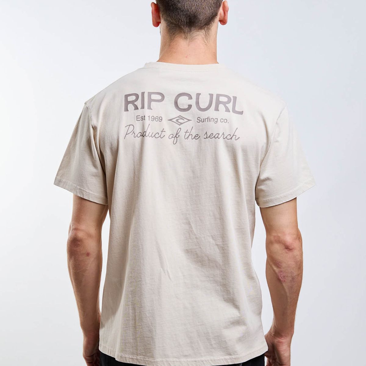 RIP CURL - Polera MC Breeze Beige Hombre Rip Curl