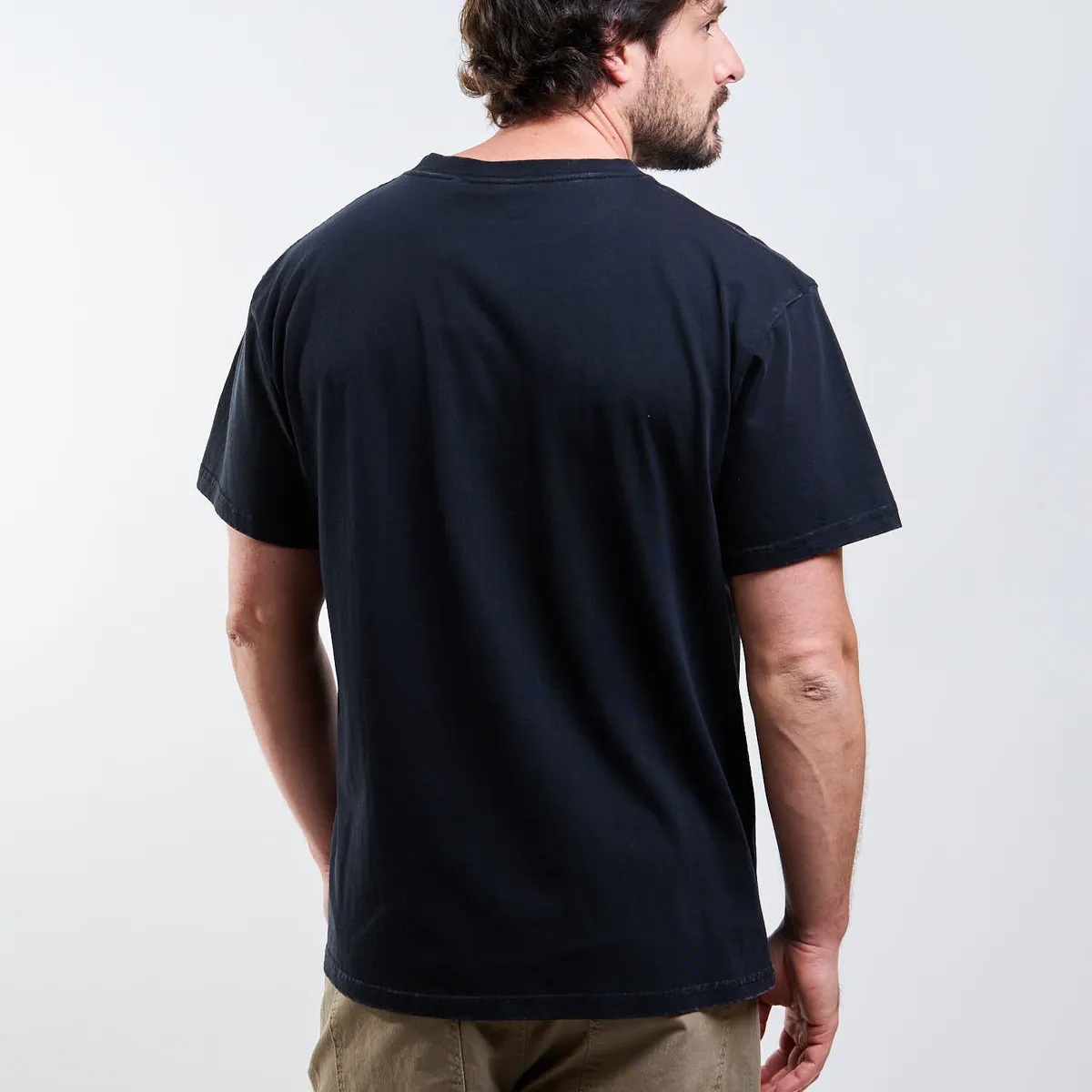 RIP CURL - Polera MC Salt Negro Hombre Rip Curl