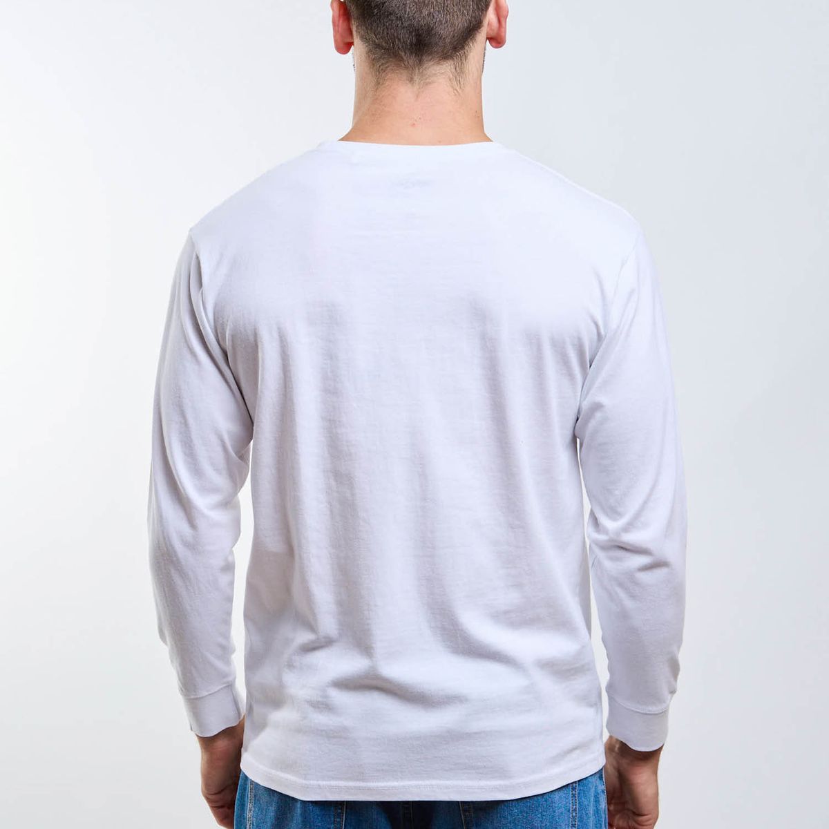 RIP CURL - Polera ML Voyager Blanco Hombre Rip Curl