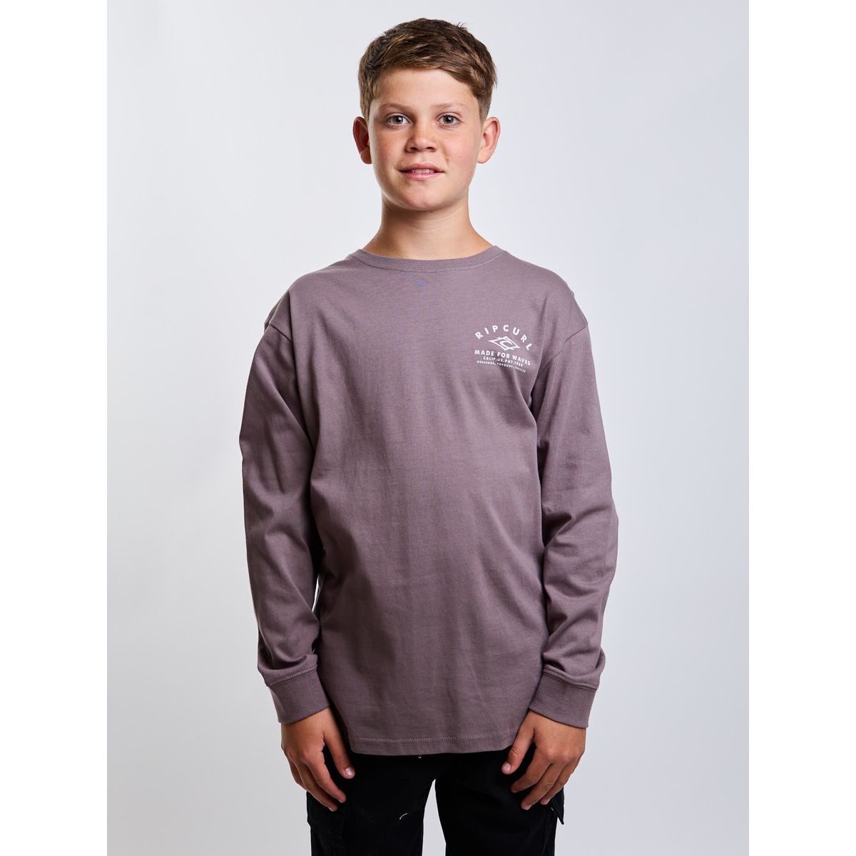 RIP CURL - Polera ML Oceana Café Infantil Rip Curl