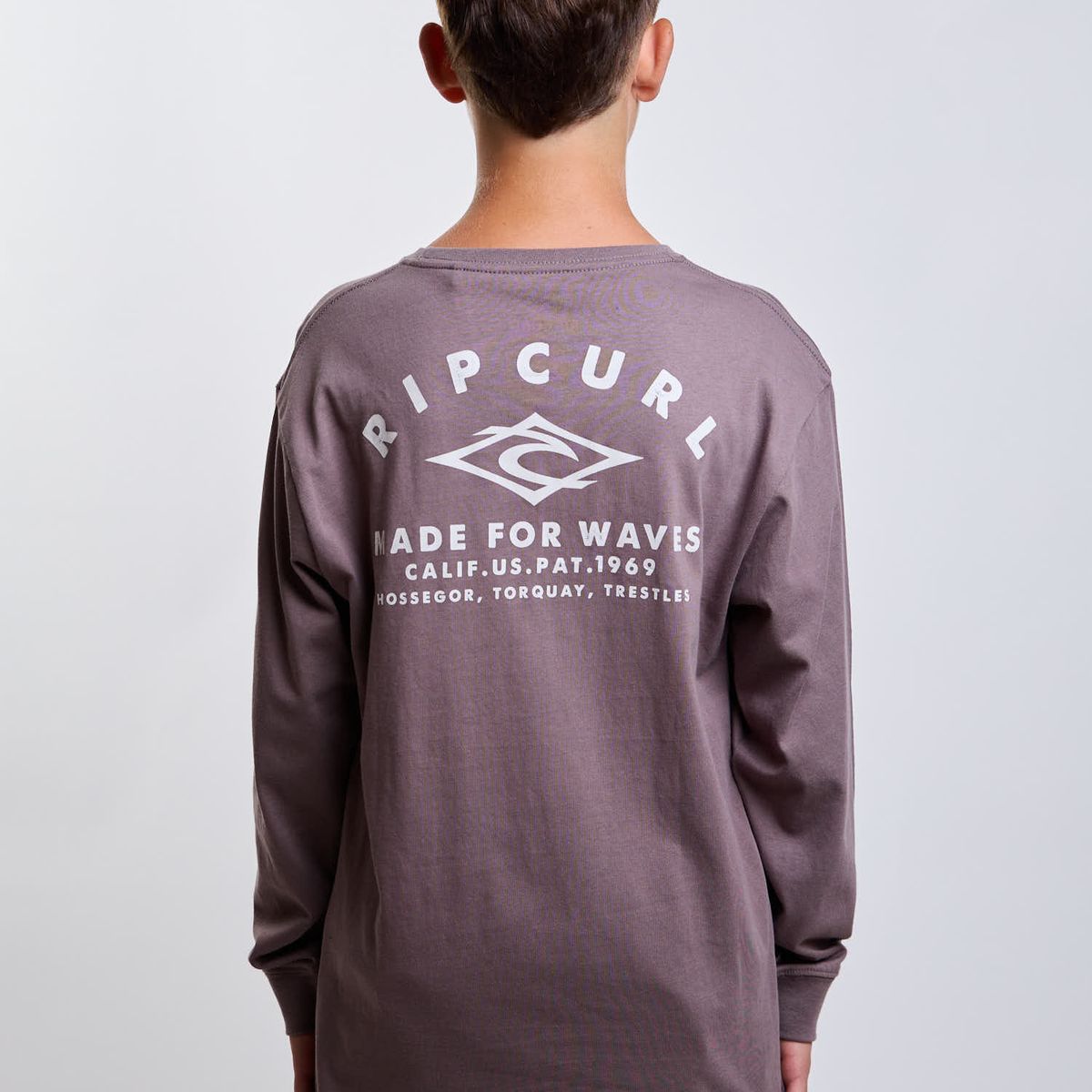 RIP CURL - Polera ML Oceana Café Infantil Rip Curl