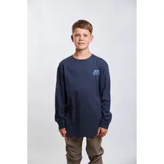 RIP CURL - Polera ML Raw Azul Infantil
