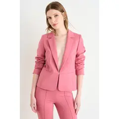 ASH - Blazer Liso De Tope Mujer Rosado