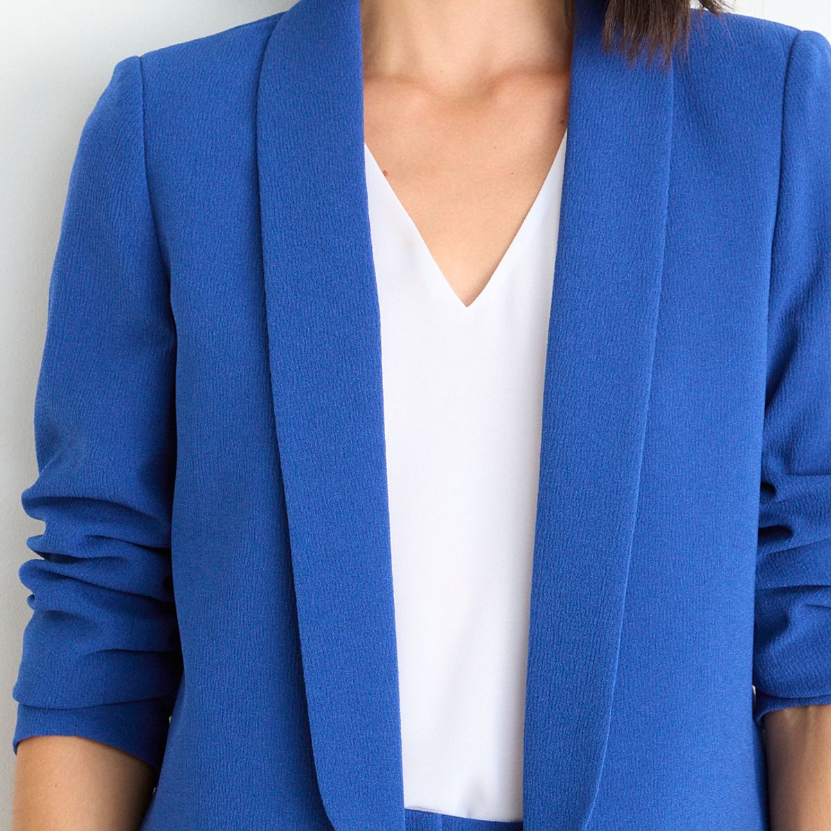 ASH - Blazer Liso Mujer Azul Ash