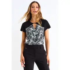 ASH - Blusa Fantasia Mujer Negro